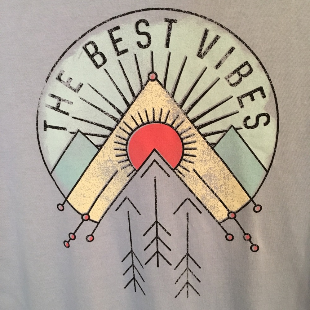Modern Lux “The Best Vibes” Tee - Picture 2 of 4